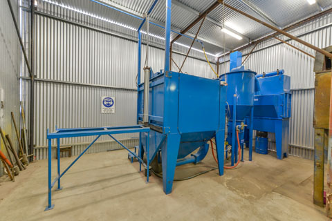 Sandblasting